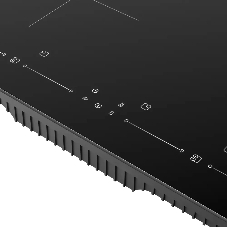 Индукционная варочная панель Kuppersberg ICI 624, индукция, High-Tech, 60 см, 9 уровней мощности, inverter, таймер, пауза, Booster, автоматическое отключение, Flexi-zone, поддержание тепла, слайдерное управление, черный