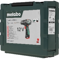 Дрель-шуруповерт Metabo PowerMaxx SB, 10,8 В, 2 Ач, 34 Нм, щеточный, ударный