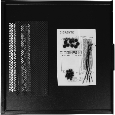 Компьютерный корпус Gigabyte C102B Gb-C102G, без БП MicroATX 5x120мм 4x140мм 2xUSB 3.0 audio bott PSU, черный