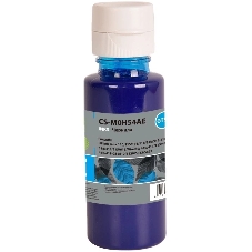 Чернила Cactus CS-M0H54AE GT52 голубой 70мл для HP Ink Tank 110/115/116/118/310/315/316/318/319/515/615;Wireless 410/411/415/416/418/419;GT5810/5820/5812/5822