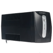 Источник бесперебойного питания Crown CMU-650X (650ВА/360 Вт; 2хEURO резервным питанием и фильтрацией; 12V/7AH х 1; пластик)