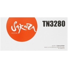 Картридж лазерный Sakura TN3280/650 для Brother HL-5370/5380/5340/5350 DCP-8070/8085 MFC-8880/8370, черный, 8000 к.