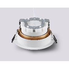 Светильник Ambrella light TN52332 SWH/SGD белый песок/золото песок GX53 max 12W D115*25
