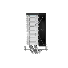 Кулер для процессора CPU Cooler SAMA A40L (240W, 4-pin PWM, 152мм, 4x6мм, ARGb, 1x120мм, 78CFM, 29dBA, 2200RPM, S: 1851/1700/1200/115X, AM5/AM4, серебристый)