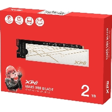 Накопитель SSD ADATA XPG MARS 980 BLADE, 2Tb, PCIe 5.0 x4, M.2 2280, NVMe, R/W 14000/13000