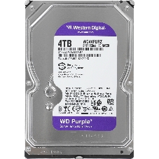 Жесткий диск Western Digital 4TB 5400 Purple Pro Surveillance, Cache 128MB
