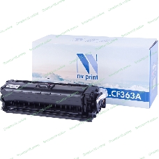 Картридж лазерный NVPrint совместимый НР CF363A Magenta для LJ Color M552/M553 (5000k)