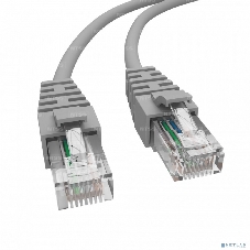 Патч-корд NTSS PREMIUM 2xRJ45/8P8C, T568B UTP CAT5e LSZH 2 метра, серый NTSS-PC-PM-UTP-RJ45-5e-2.0-LSZH-GY