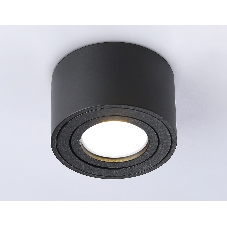 Светильник Ambrella light TN223 SBK черный песок GU5.3 D80*50