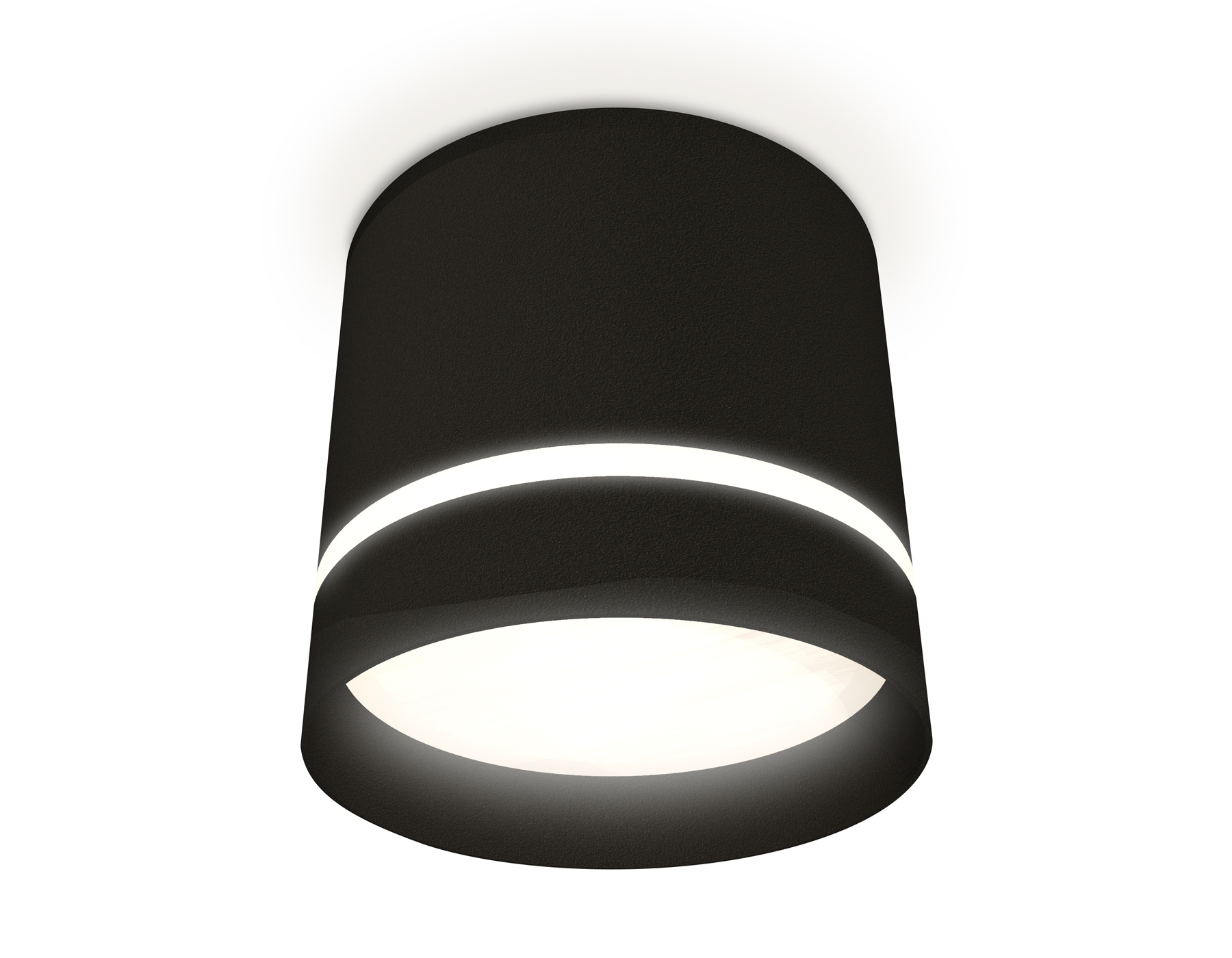 Светильник Ambrella Light XS8111006 SBK/FR черный песок/белый матовый GX53 (C8111, N8462)