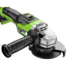 Углошлифовальная машина Greenworks GD24AG 758Вт 10500об/мин рез.шпин.:M14 d=125мм (3200207CUH)
