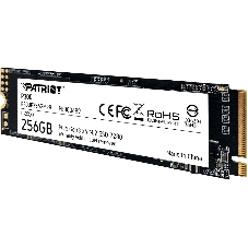 Накопитель SSD Patriot P300, 256Gb, PCIe 3.0 x4, M.2 2280, NVMe, R/W 1700/1100