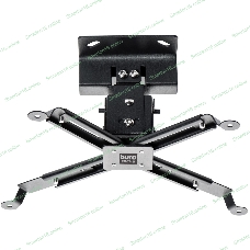 Кронштейн для проектора Buro PR07-B черный макс.12кг потолочный поворот и наклон