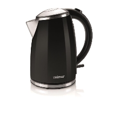 Чайник электрический Zelmer ZCK1274B 1.7 л, 2200 Вт, черный корпус: металл