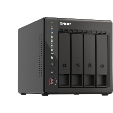 Сетевое хранилище SMB QNAP TS-453E-8G NAS, 4-tray w/o HDD. 2xHDMI-port. 4-core Celeron J6412 2-2.6 GHz, 8Gb DDR, 2x2.5Gb LAN, 2 x M.2 2280 PCIe Gen 3 x2, 2x USB 3.2 Gen 2 (10Gbps) Port, 2x USB 2.0 port