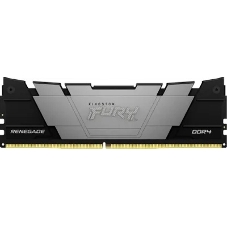 Оперативная память Kingston Fury Renegade, DDR4, 16GB (1x16GB), 3200MHz, CL16, DIMM, с радиатором, серый/черный