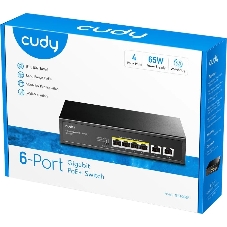 Коммутатор Cudy GS1006P, 6×1 Гбит/с
