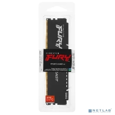 Оперативная память Kingston Fury Beast, DDR5, 16Gb (1x16GB), 5600MHz, CL36, DIMM, с радиатором, черный