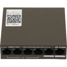 Коммутатор сетевой IP-COM G2206P-4-63W 4x10Base-T/100Base-TX/1000Base-T 2x1000Base-T PoE порты 4 Количество портов PoE+ 4 G2206P-4-63W
