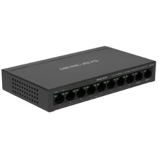 Коммутатор настольный Mercusys MS110CP с 8 портами PoE+ 10/100 Мбит/c и 2 гигабитными портами