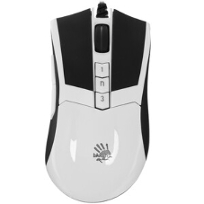 Мышь проводная A4Tech Bloody W90 Max белый/черный, 10000 dpi, USB, кнопки - 10
