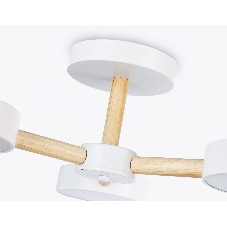 Светильник Ambrella light FL4821/3 WH белый 3000K-6400K 40W D580*160 (ПДУ ИК)