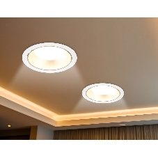 Светильник Ambrella light TN52332 SWH/SGD белый песок/золото песок GX53 max 12W D115*25