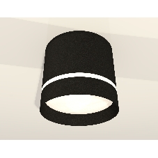 Светильник Ambrella Light XS8111006 SBK/FR черный песок/белый матовый GX53 (C8111, N8462)