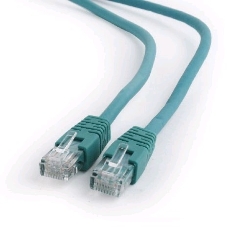 Патч-корд UTP Cablexpert cat.6, 0.5м, литой, многожильный, зеленый