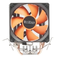 Кулер для процессора PcCooler S93 V2 Soc-AM5/AM4/1200/1700/1851 черный 3-pin 26.4dB Al+Cu 100W Ret (R3-I210WBKNXX-GL)