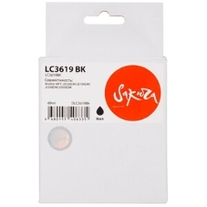 Картридж струйный Sakura LC3619Bk для Brother, черный, 68 мл., 3000 к.