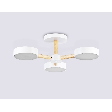 Светильник Ambrella light FL4821/3 WH белый 3000K-6400K 40W D580*160 (ПДУ ИК)
