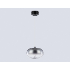 Подвесной светодиодный светильник Ambrella light LH11082 BK/SM черный/дымчатый 4W 3000K D180*130