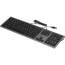 Клавиатура Oklick 890S проводная, USB Type-A, серый