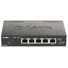 Коммутатор D-Link DGS-1100-05PDV2, 5×1 Гбит/с, настраиваемый
