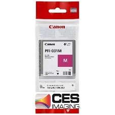 Картридж струйный Canon Pigment Ink PFI-031 Magenta пурпурный (55 мл) для Canon imagePROGRAF TM-240, TM-340