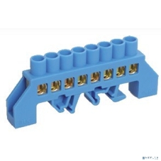 Шина нулевая IEK YNN10-812-8DP-K07 в комб DIN-изол 