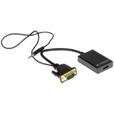 Переходник HDMI-VGA Cablexpert A-HDMI-VGA-02, 19M/15F, Jack3.5 аудиовыход