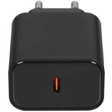 Сетевое зарядное устройство 1 Type-C Borofone BA71A Power, пластик, PD20Вт, QC3.0, черный (1/75/300)