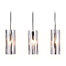 Светильник Ambrella light TR3590/3 CH/SM хром/дымчатый E27/3 max 40W 530*100*900
