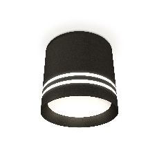 Светильник Ambrella Light XS8111007 SBK/FR черный песок/белый матовый GX53 (C8111, N8478)