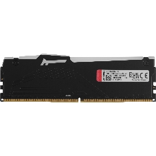 Оперативная память Kingston Fury Beast, DDR5, 16Gb (1x16Gb), 6000MHz, CL30, DIMM, с радиатором, RGB, черный