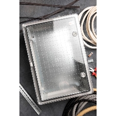 Бокс пластиковый с монтажной платой прозр. дверь EKF PROxima PBT65MP005 500х350х190 мм IP65