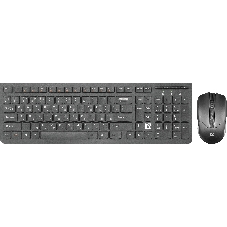 Комплект клавиатура+мышь Defender Columbia C-775 беспроводной, USB, 1600 DPI, чёрный