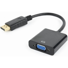 Переходник DisplayPort - VGA Cablexpert A-DPM-VGAF-02, 20M/15F, кабель 15 см, пакет