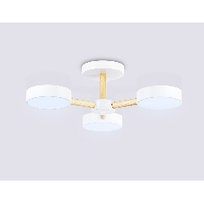 Светильник Ambrella light FL4821/3 WH белый 3000K-6400K 40W D580*160 (ПДУ ИК)