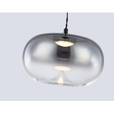 Подвесной светодиодный светильник Ambrella light LH11082 BK/SM черный/дымчатый 4W 3000K D180*130