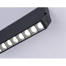 Светильник Ambrella light TA1829 BK черный LED 12W 4200K 230*22*87