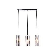 Светильник Ambrella light TR3590/3 CH/SM хром/дымчатый E27/3 max 40W 530*100*900