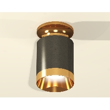 Светильник Ambrella Light XS6303140 DCH/PYG черный хром/золото желтое полированное MR16 GU5.3 (N6905, C6303, N6134)